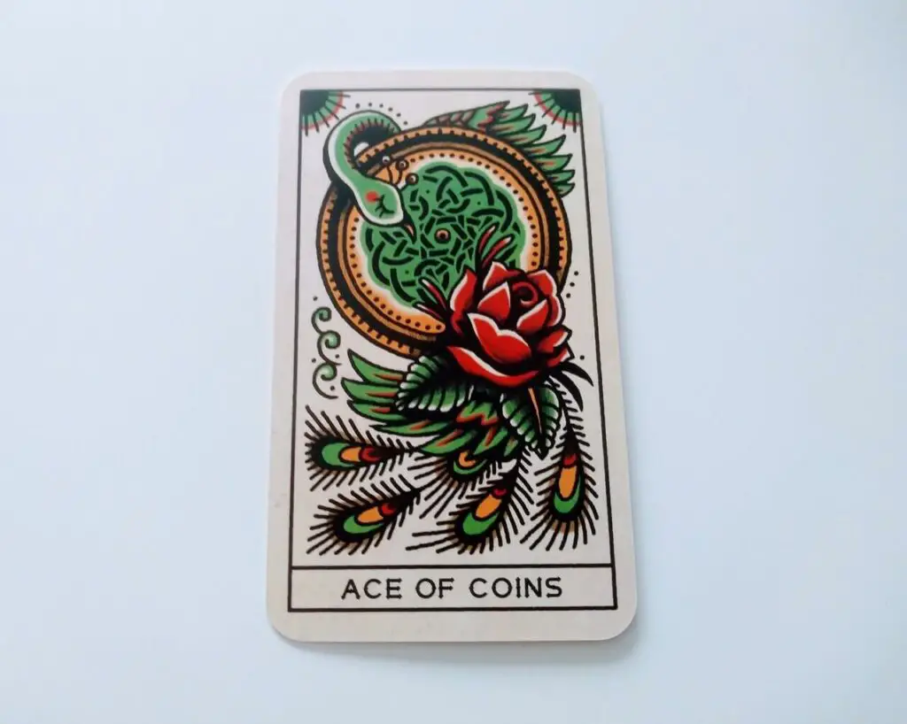 Ace of Coins Tarot Card